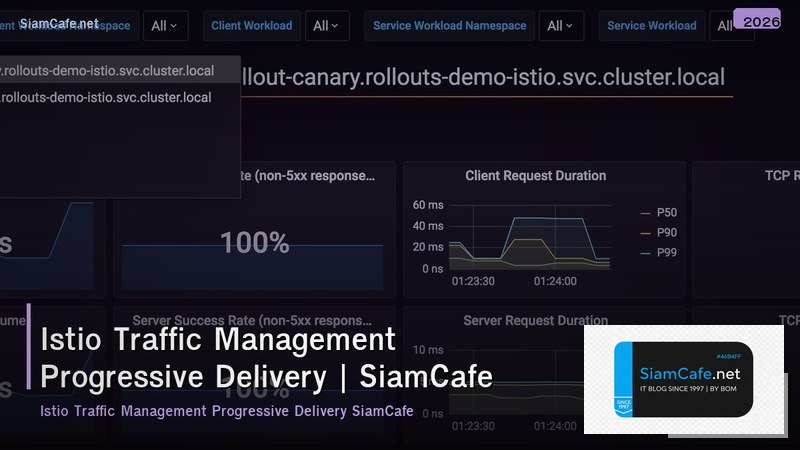 istio traffic management progressive delivery