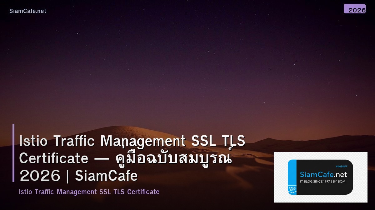 istio traffic management ssl tls certificate