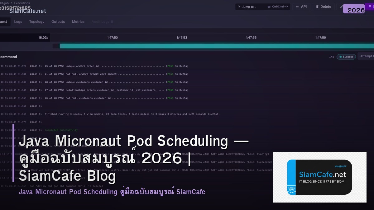 java micronaut pod scheduling