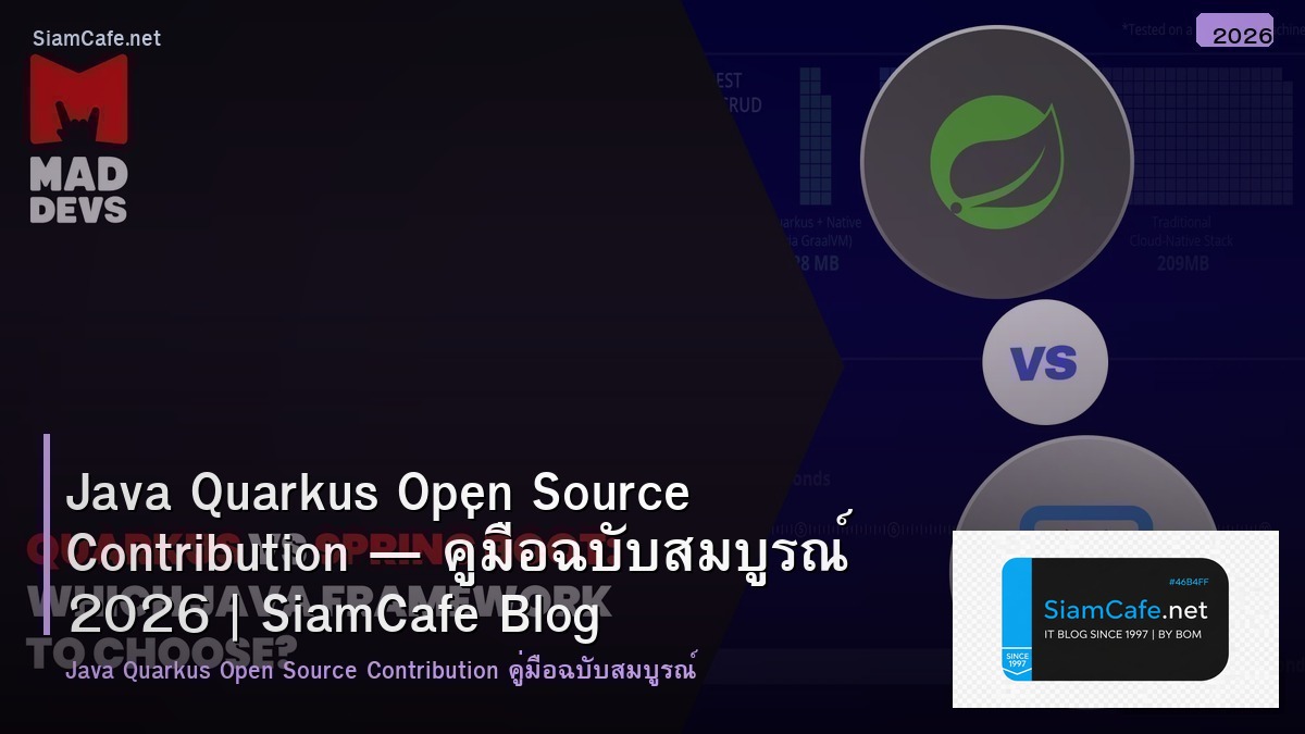 java quarkus open source contribution