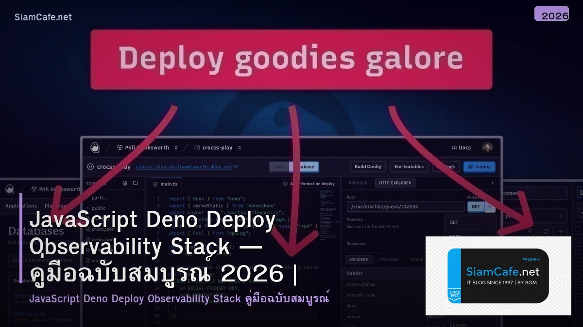 javascript deno deploy observability stack