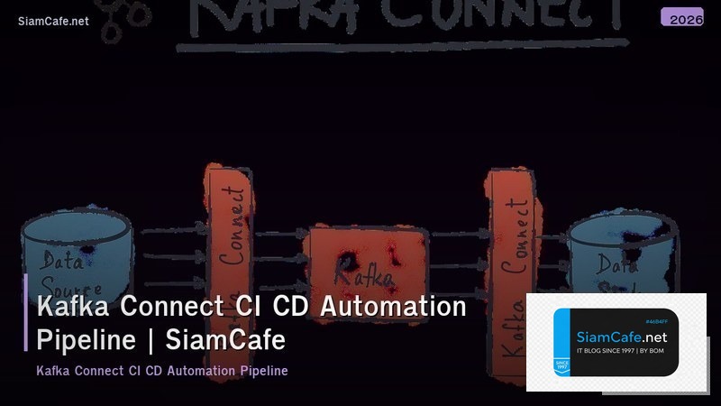 kafka connect ci cd automation pipeline