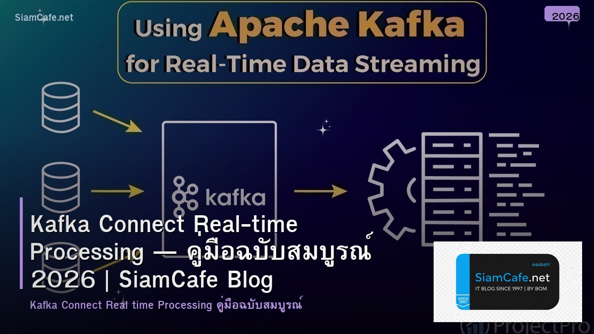 kafka connect real time processing