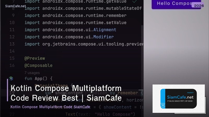 kotlin compose multiplatform code review best practice