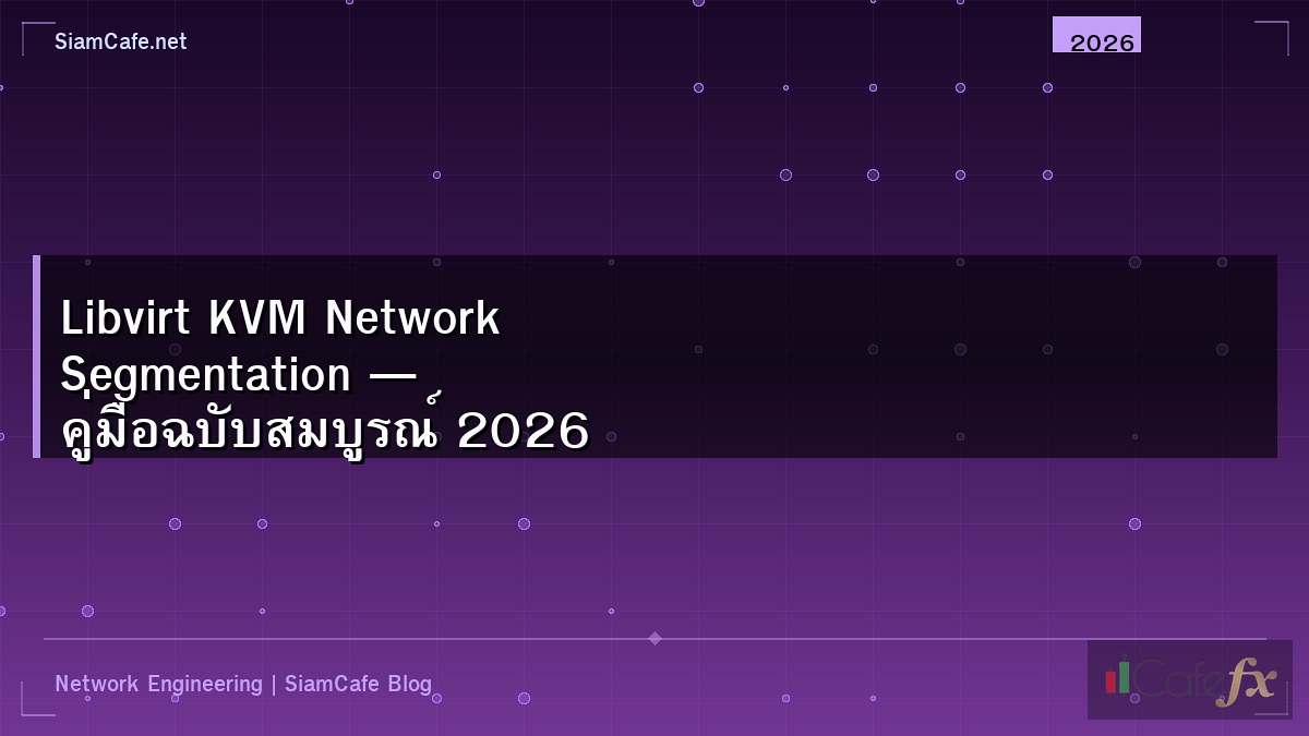 Libvirt Kvm Network Segmentation