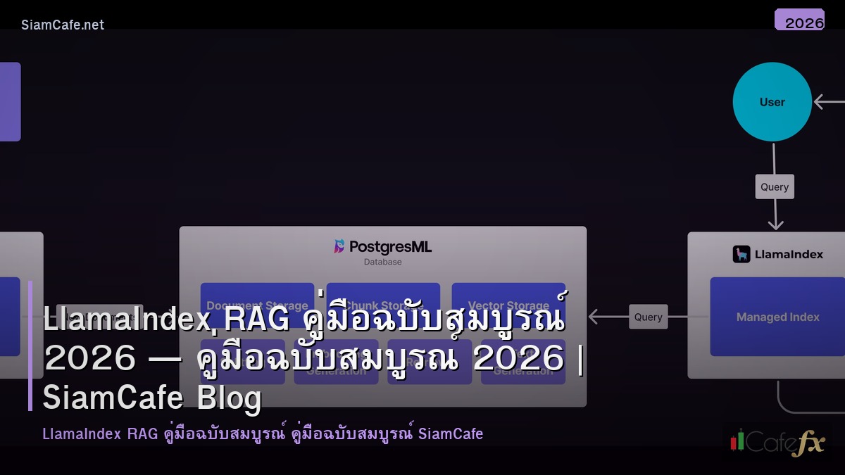 llamaindex rag คมอฉบบสมบรณ 2026