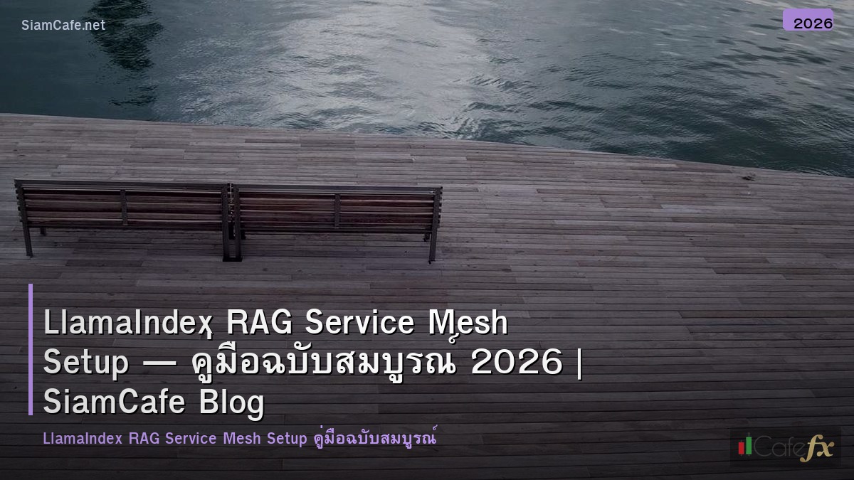 llamaindex rag service mesh setup