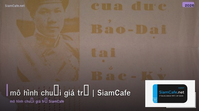 mô hình chuỗi giá trị