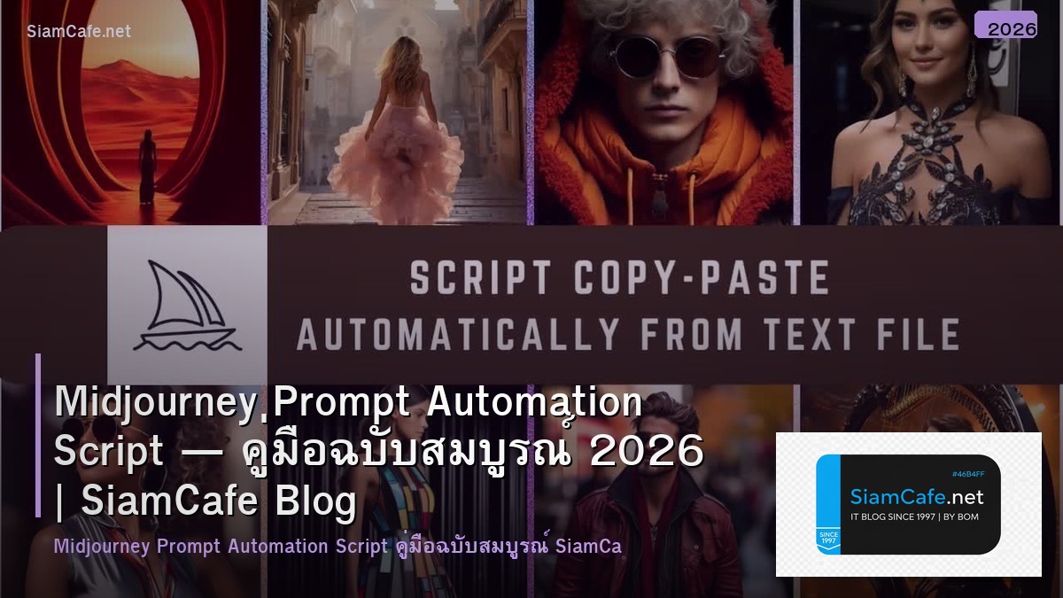 midjourney prompt automation script