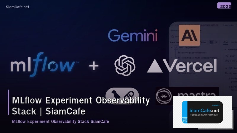 mlflow experiment observability stack