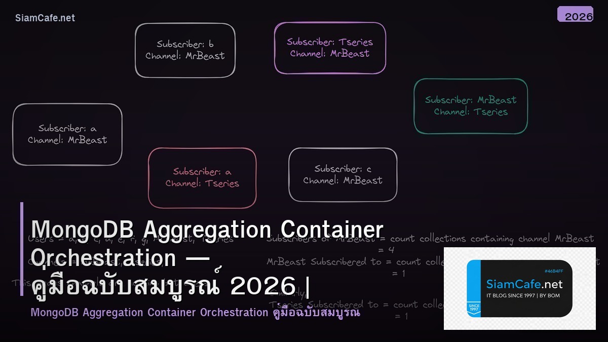 mongodb aggregation container orchestration