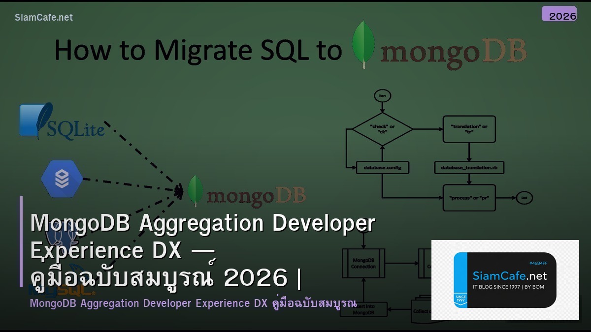 mongodb aggregation developer experience dx