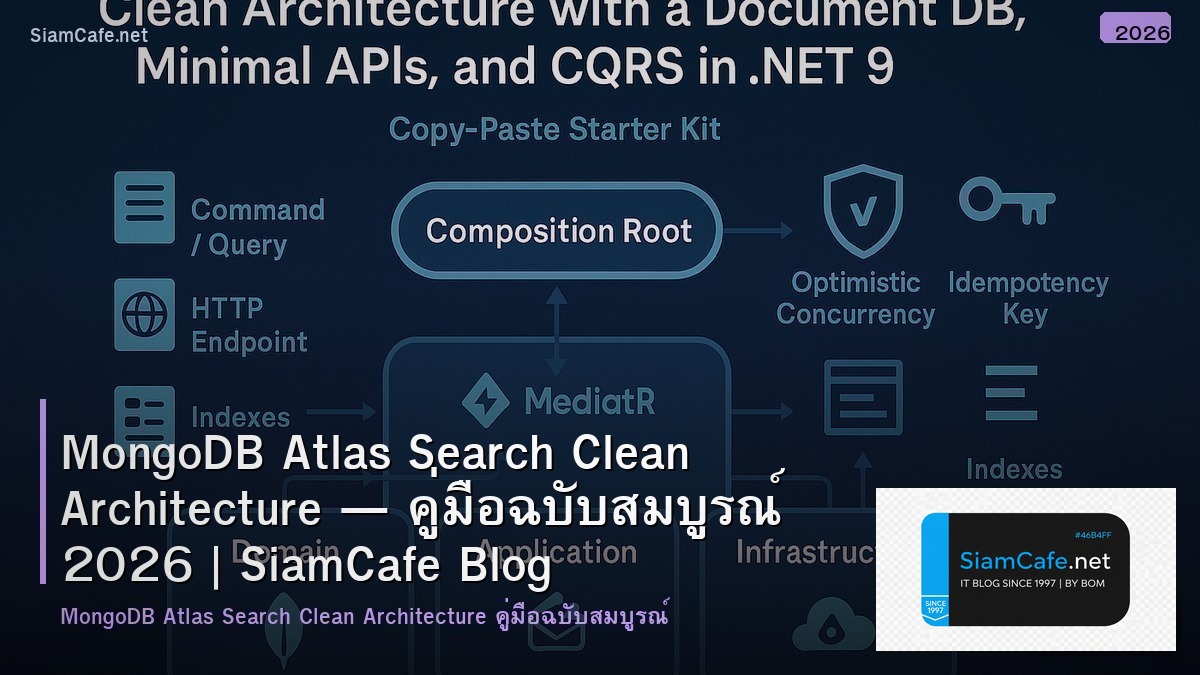 mongodb atlas search clean architecture