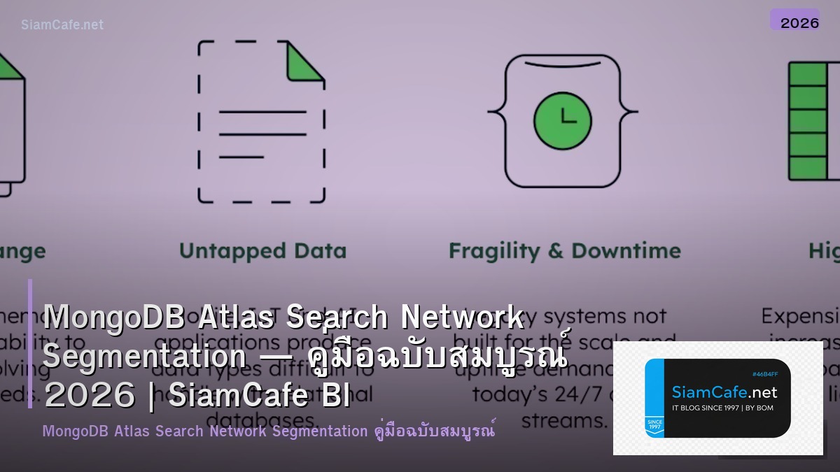 mongodb atlas search network segmentation
