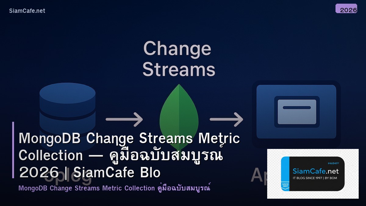 mongodb change streams metric collection