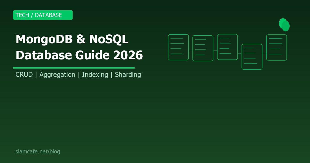 mongodb nosql database guide