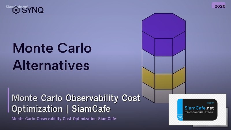 monte carlo observability cost optimization ลดคาใชจาย