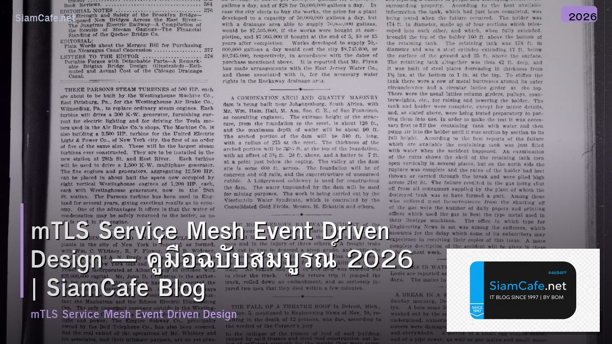 mtls service mesh event driven design