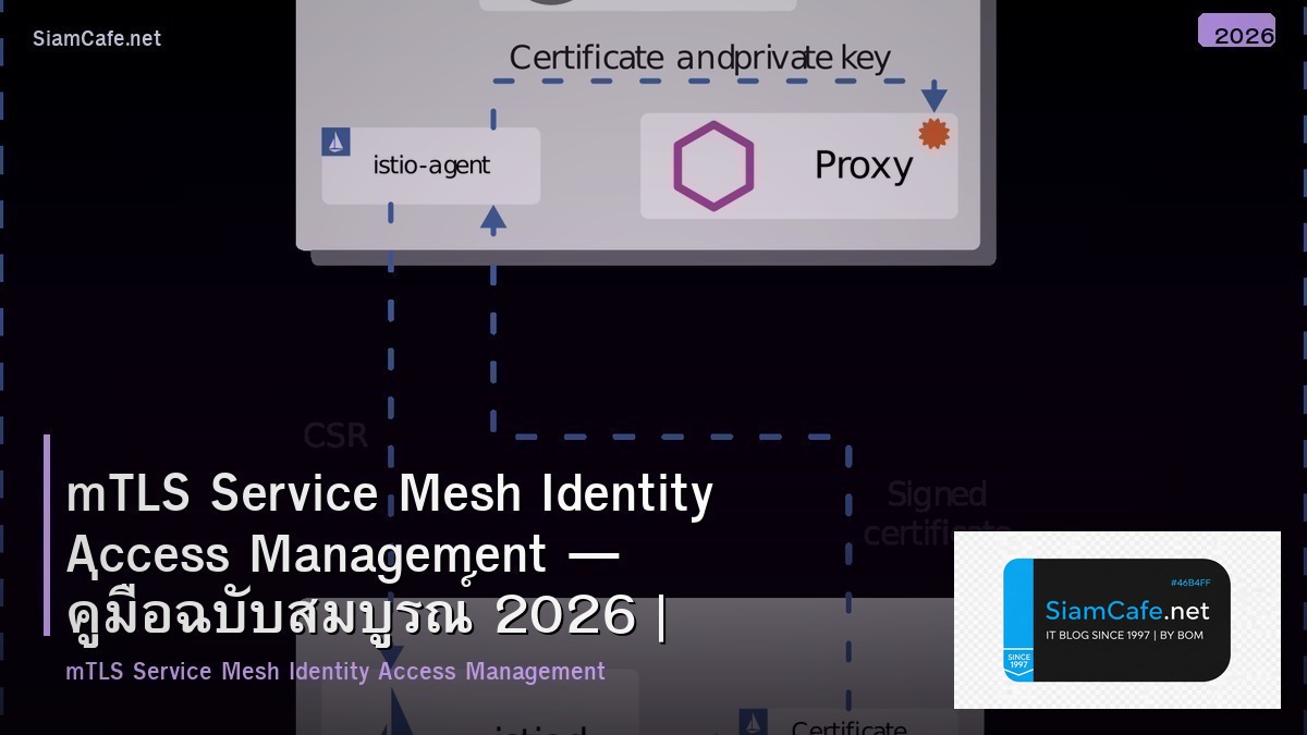 mtls service mesh identity access management