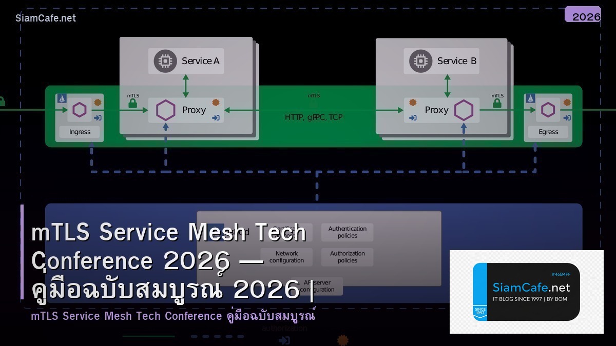 mtls service mesh tech conference 2026