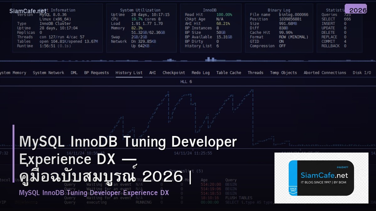 mysql innodb tuning developer experience dx
