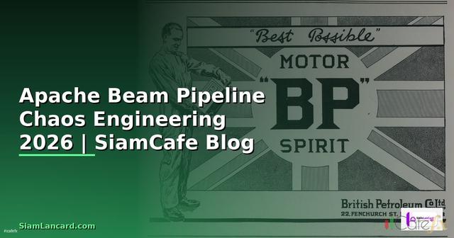 Apache Beam Pipeline Chaos Engineering