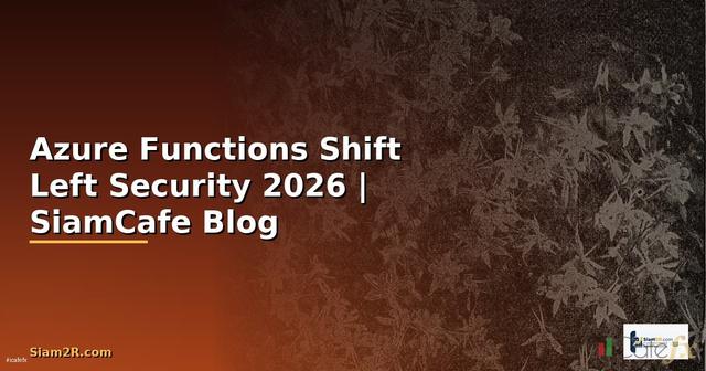 Azure Functions Shift Left Security