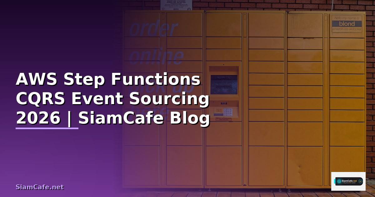 AWS Step Functions CQRS Event Sourcing