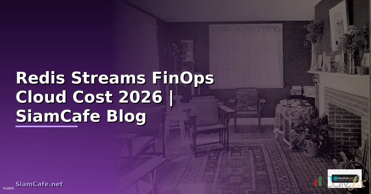Redis Streams FinOps Cloud Cost