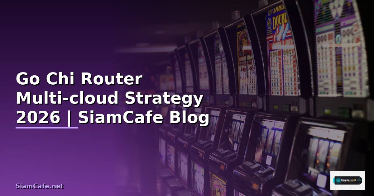 Go Chi Router Multi-cloud Strategy