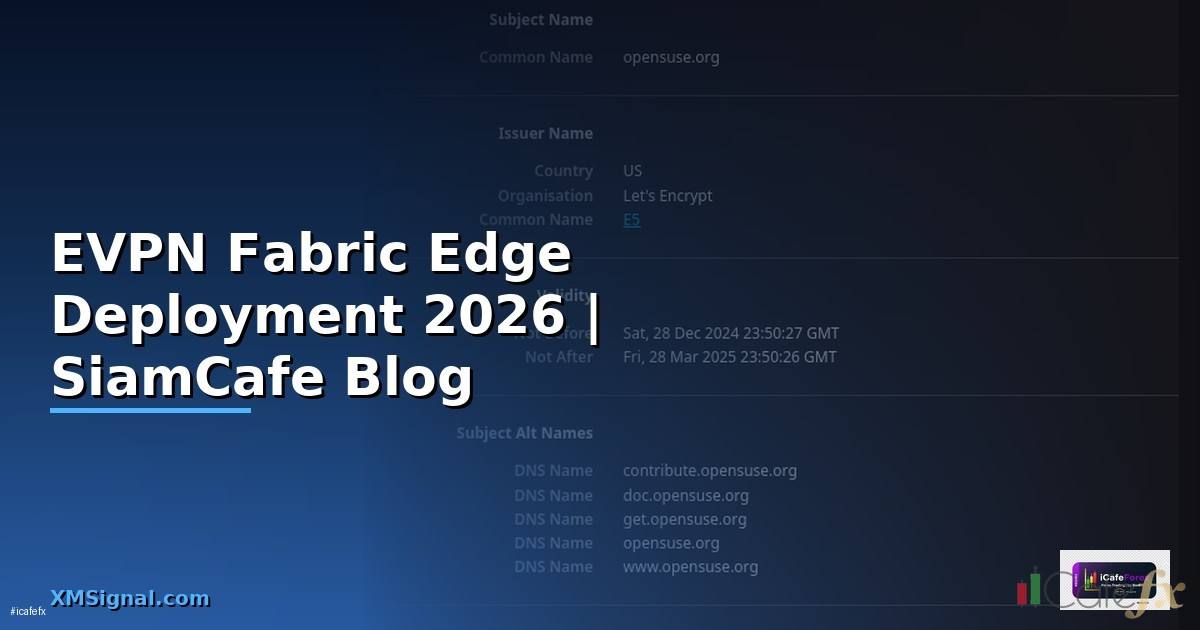 EVPN Fabric Edge Deployment