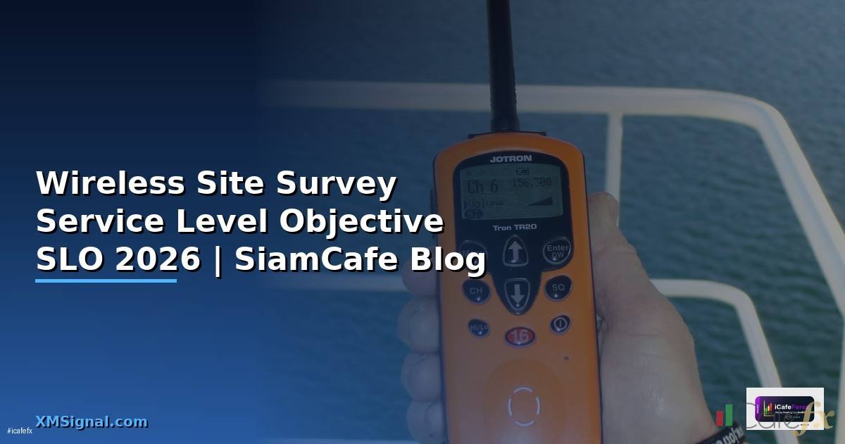 Wireless Site Survey Service Level Objective SLO