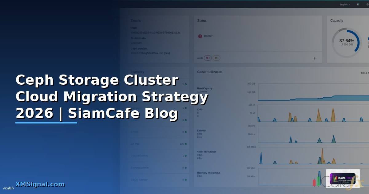 Ceph Storage Cluster Cloud Migration Strategy
