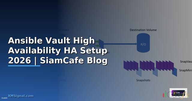 Ansible Vault High Availability HA Setup — คู่มือฉบับสมบูรณ์ 2026