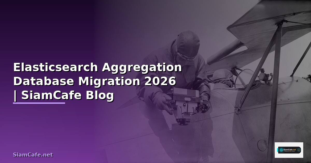 Elasticsearch Aggregation Database Migration