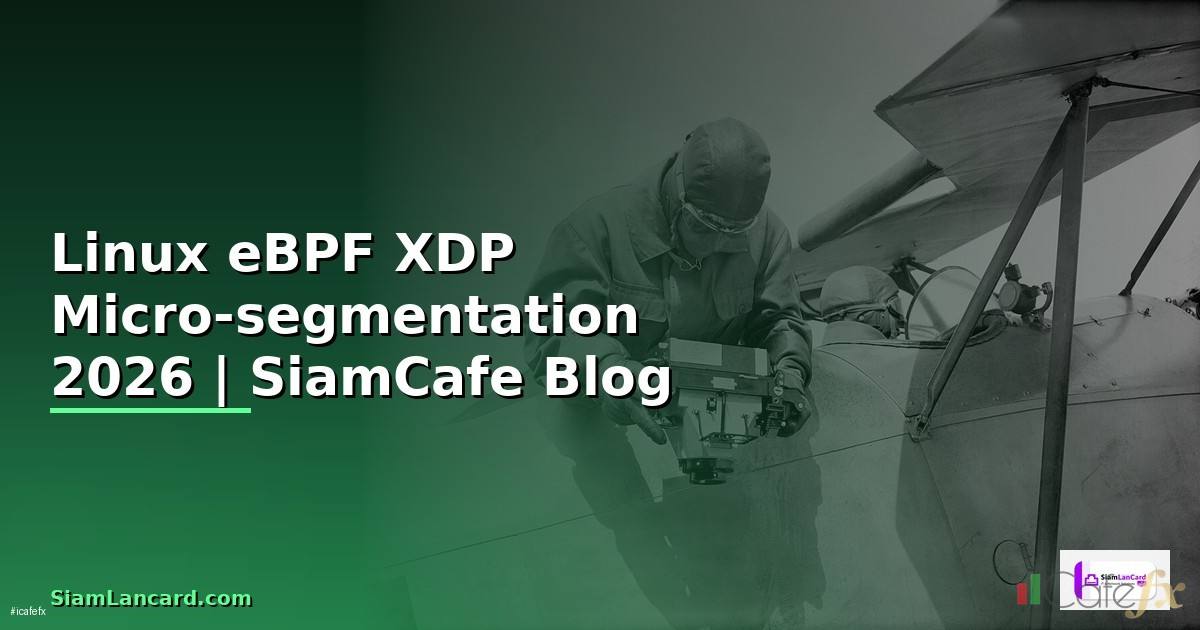 Linux eBPF XDP Micro-segmentation