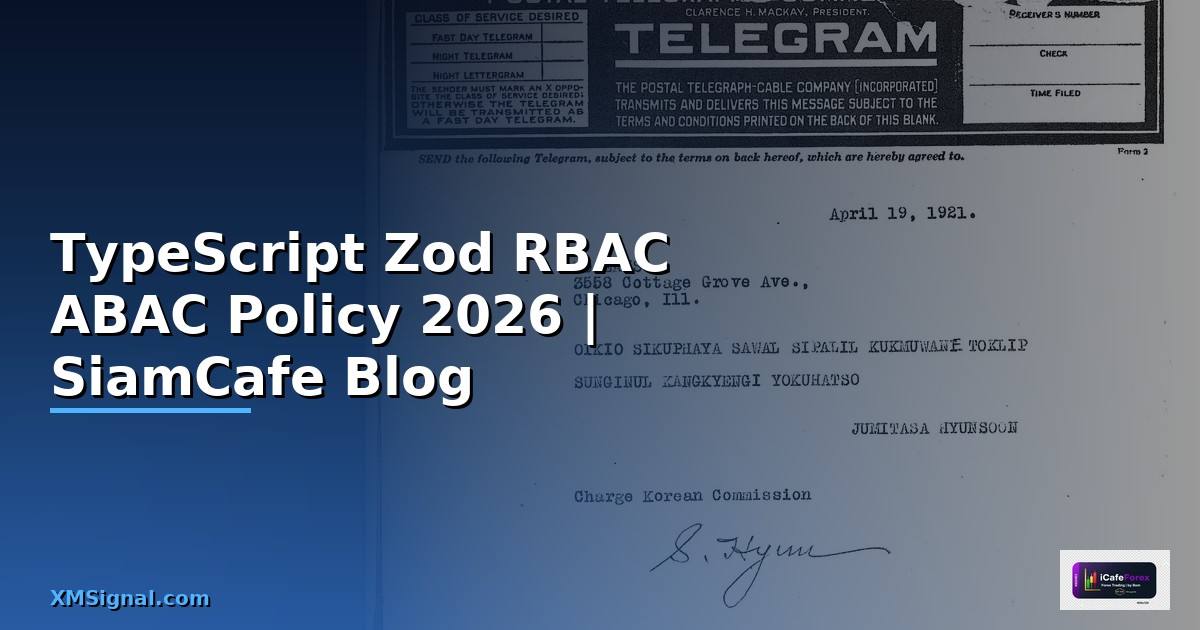 TypeScript Zod RBAC ABAC Policy