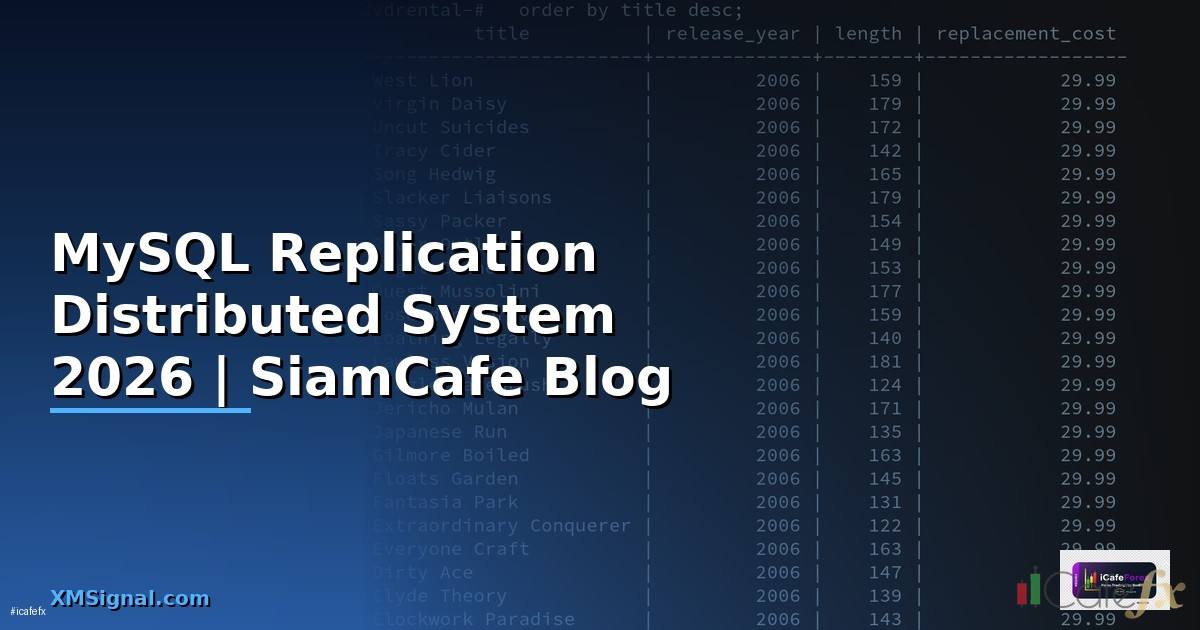 MySQL Replication Distributed System