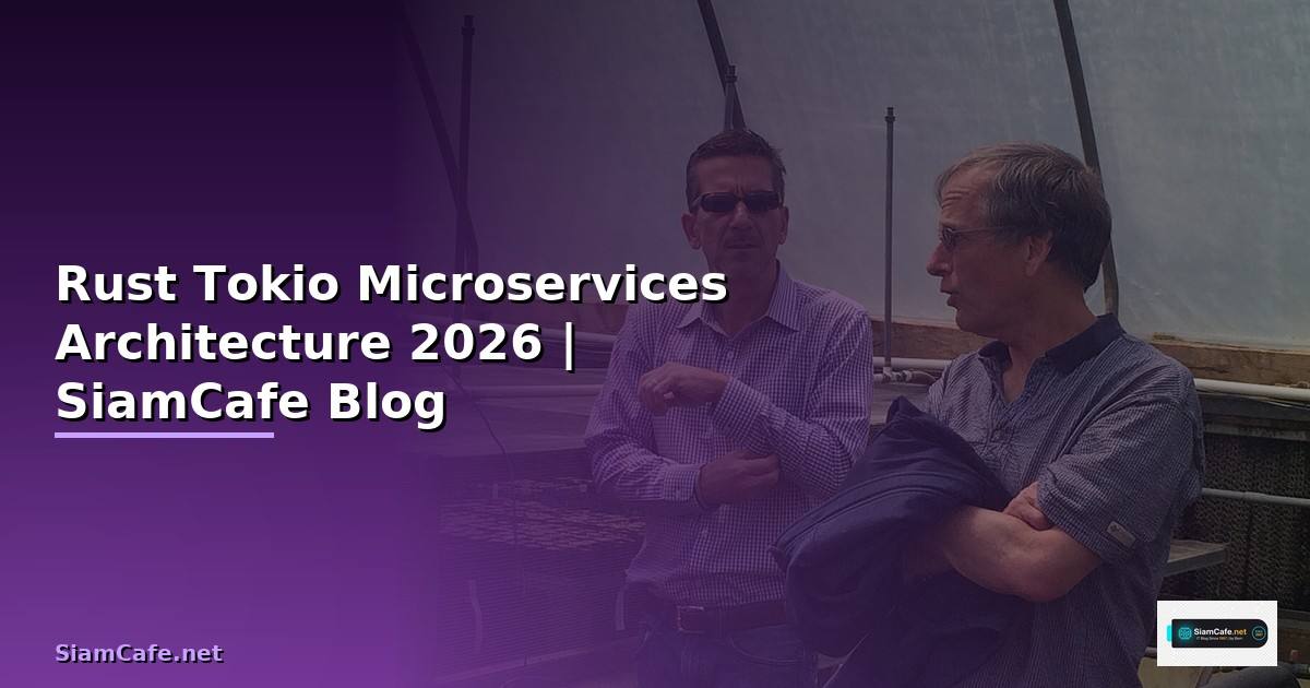 Rust Tokio Microservices Architecture