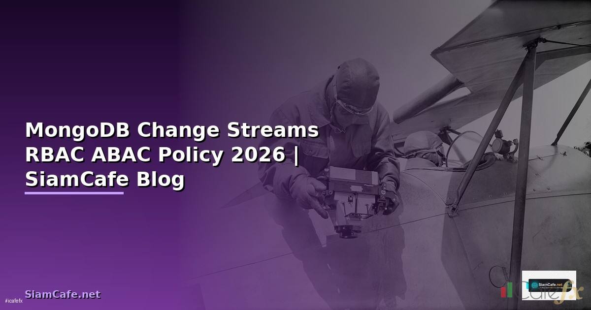MongoDB Change Streams RBAC ABAC Policy