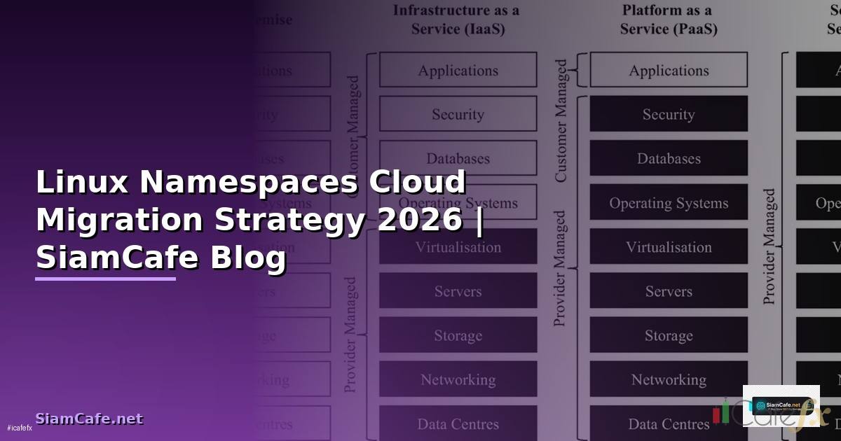 Linux Namespaces Cloud Migration Strategy