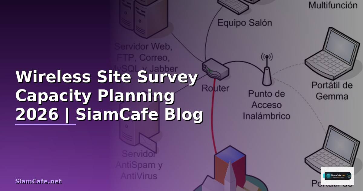 Wireless Site Survey Capacity Planning