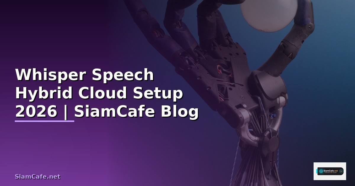 Whisper Speech Hybrid Cloud Setup