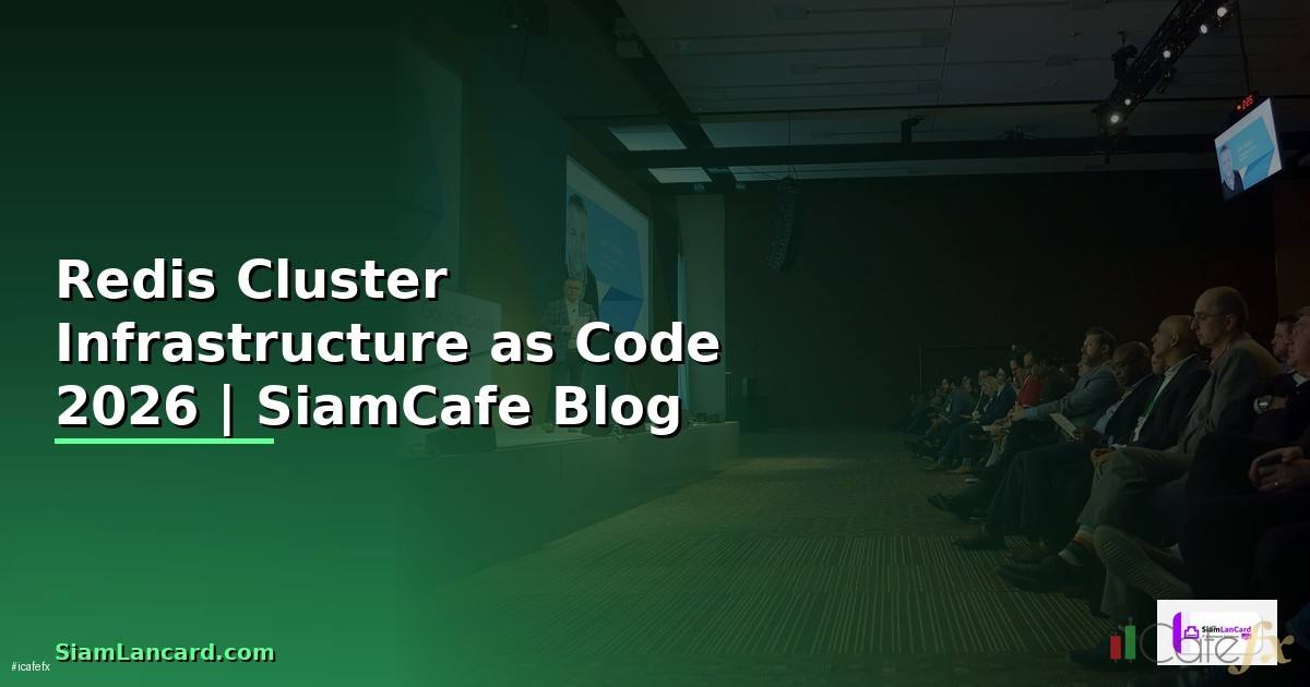 Redis Cluster Infrastructure as Code