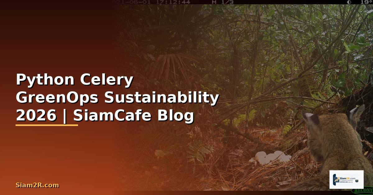 Python Celery GreenOps Sustainability