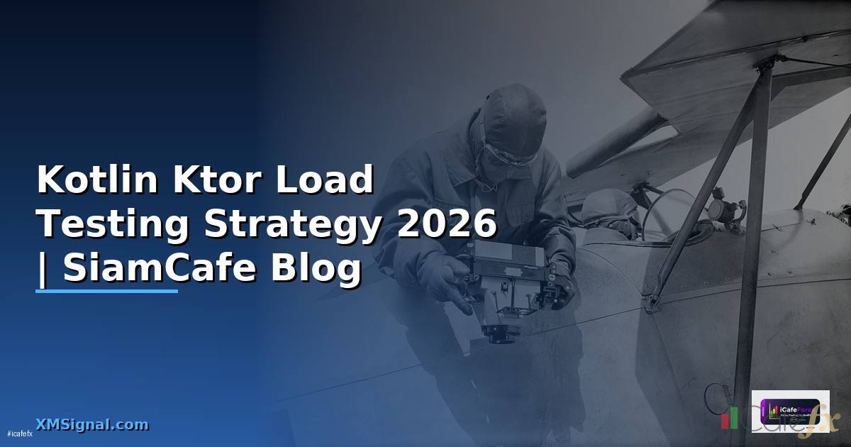 Kotlin Ktor Load Testing Strategy — คู่มือฉบับสมบูรณ์ 2026