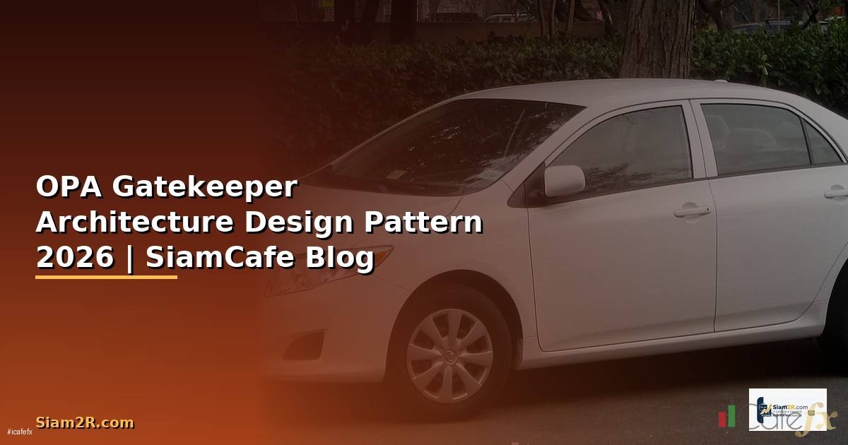 OPA Gatekeeper Architecture Design Pattern