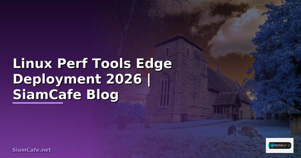 Linux Perf Tools Edge Deployment