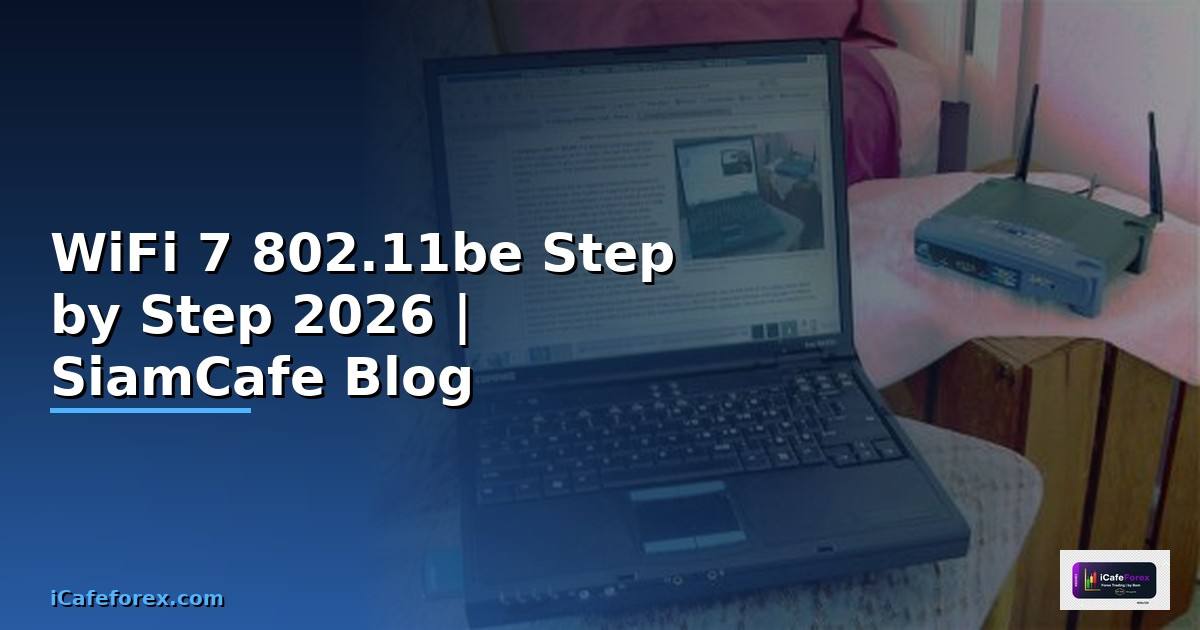 WiFi 7 802.11be สำหรับมือใหม่ Step by Step