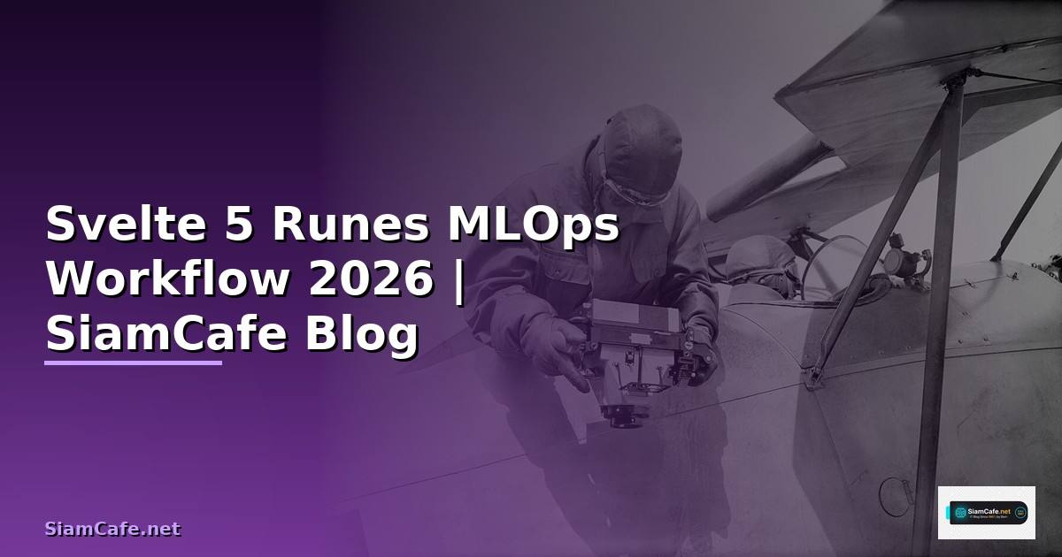 Svelte 5 Runes MLOps Workflow